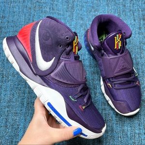 Nike Kyrie 6 Enlightenment Sneakers in Grand Purple Basketball Shoes Men's 8
